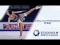 Anna Shcherbakova (FSR) | Ladies Free Skating | ISU Figure Skating World Championships