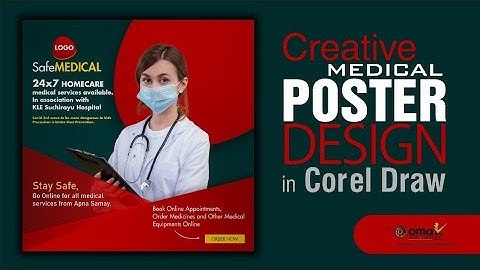 Learn How to Design Medical Poster | Graphic Design - CorelDraw Tutorial