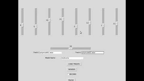 Timbre Interpolation - Drum Loops