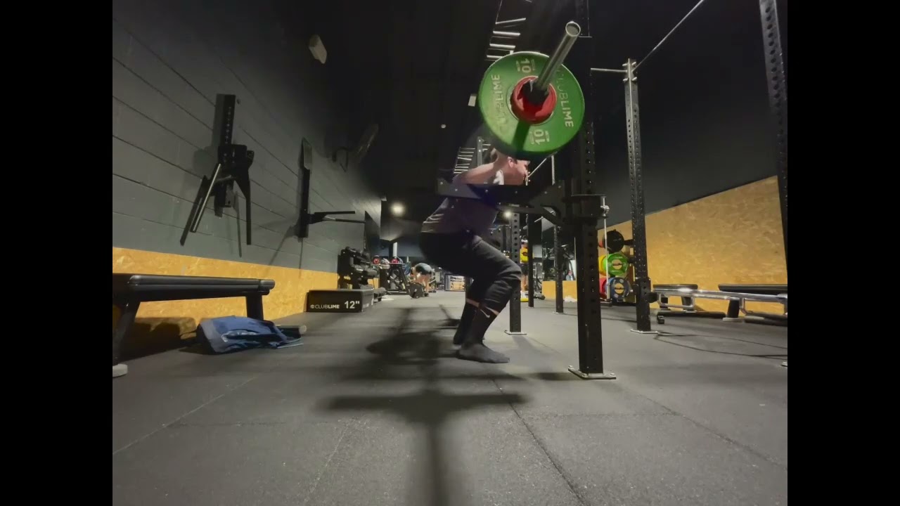 novice day 67: 85kg x 4 bad depth tho