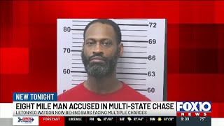 Convicted murderer accused of leading deputies in multi-state chase