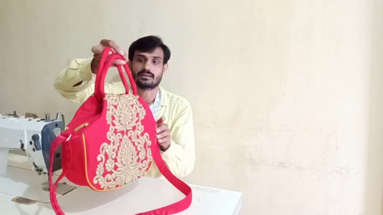 how to make hand bag at home | vest fabric used in making handbag ...