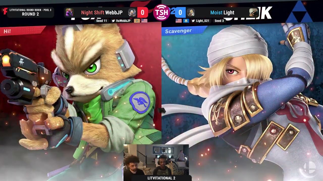 Litvitational 2 - Light (Fox) vs. WebbJP (Sheik) | 08 Mar '24
