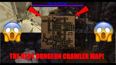 I Beta Tested The BEST NEW DUNGEON CRAWLER MAP in Minecraft!