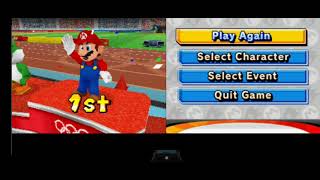 Mario and Sonic At The Olympic Games (DS) 100m