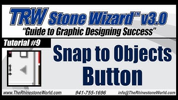 TRW Stone Wizard 3.0 Tutorial 9 Snap to Objects Button