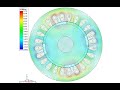Simulation of inter-turn short circuit of permanent magnet synchronous motor at different times
