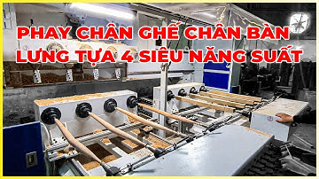 Máy Phay Tiện Chân Ghế Chân Bàn 4 Trục 16 Dao 2 Bàn MR4S D1200 | Máy Phay CNC 4 Trục 16 Dao SEMAC