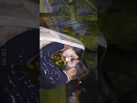 Bhavesh x Kinjal Recepastion Reels | Best Cinemetic | Highlights | Kv Films Rocks |