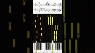 Doll Dance [Nacio Herb Brown] | Jazz Piano Tutorial #Shorts
