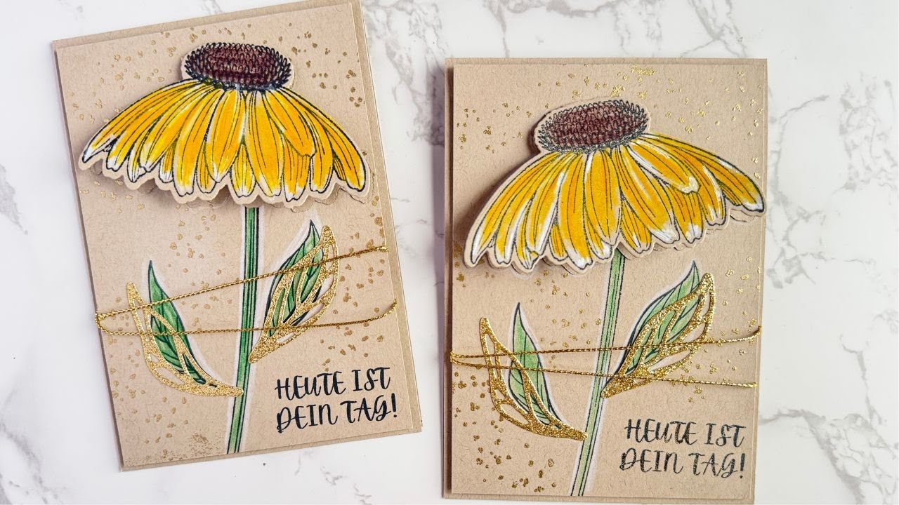 🔴 Sommer-Vibes pur! Glückwunschkarte mit dem Sonnenhut-Set basteln