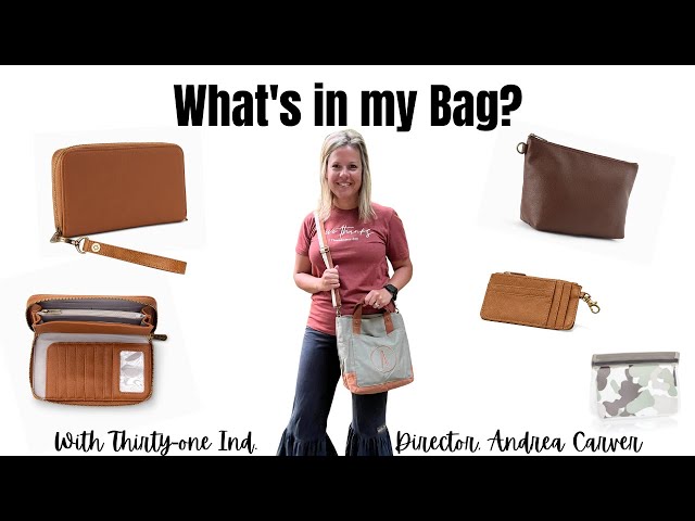 Organizing Shoulder Bag LTD from Thirty-One and Andrea Carver! 