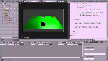 Blender Tutorial Developing a Simple Ball Game - Adding a Timer and Win Scene