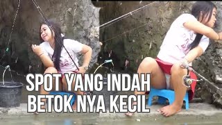 mancing ambyar duo bidadari cantik- fishing ya mancing