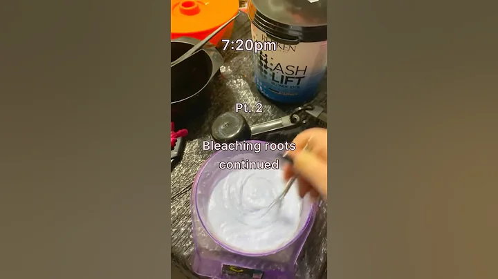 14 hour client, bleach and VIVID hair color pt.2 #cosmetologyschool #pravana #bluehair #vividhair