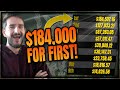 DAY TWO $1,100 MILLIONS - $184,000 TO 1ST!