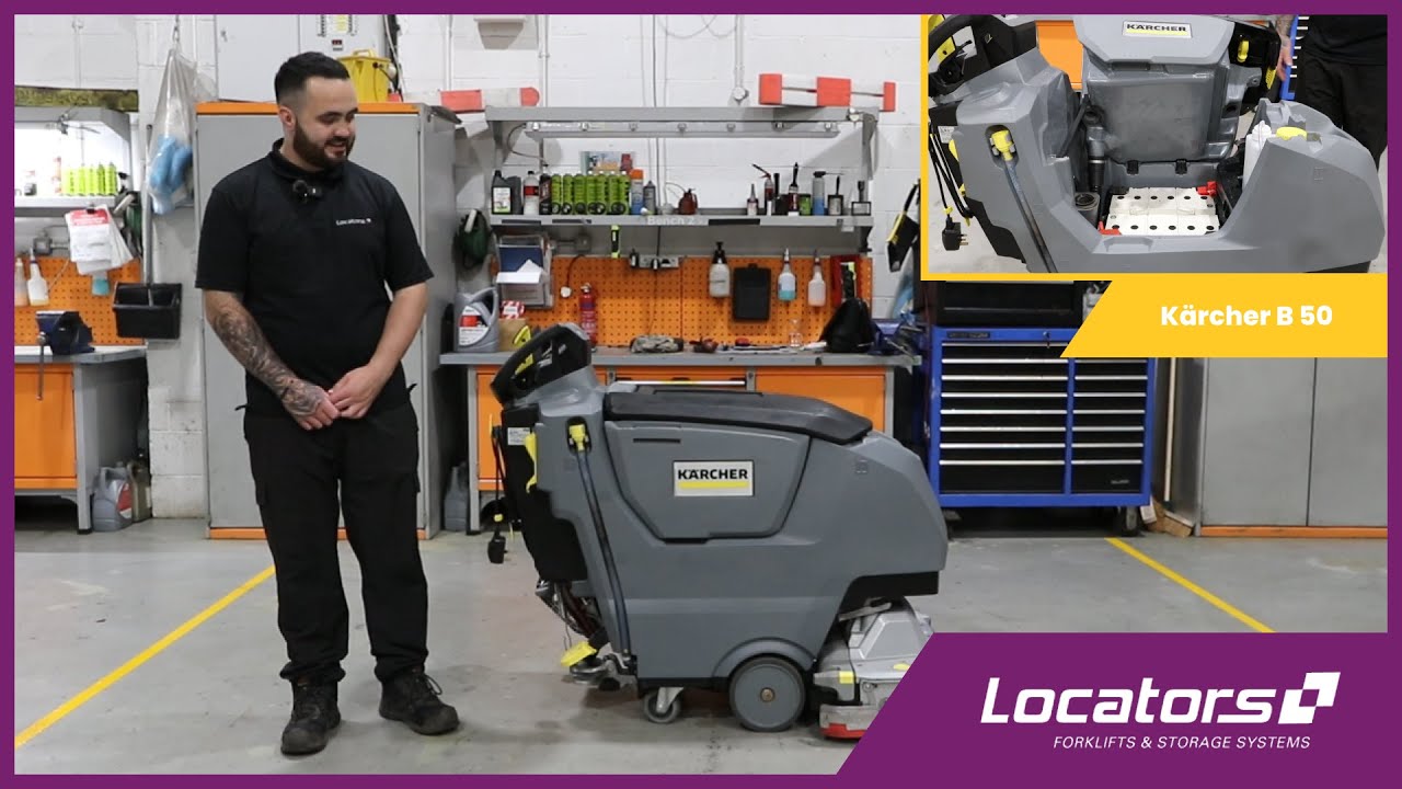 Kärcher B 50 Scrubber Dryer Overview