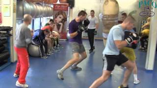 Zajęcia Pięściarskie W Ks Paco Prowadzone Przez Trenera Maciejewskiego - Trening Na Worku