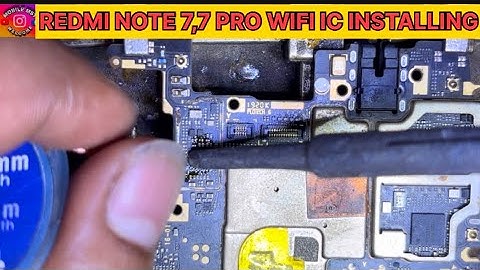 👉📱✅ WIFI IC REPAIR REDMI NOTE 7 PRO AND NOTE 7 #viralvideo2024 #latestvideo2024 #youtubeviral2024