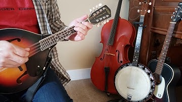 1. Mandolin Tutorial: Bluegrass G Scale
