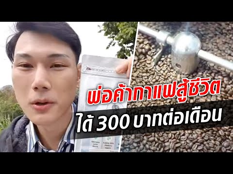 พ่อค้าสู้ชีวิต ผลิตกาแฟ ขายออนไลน์ ตกเดือนละ 300 วันนี้ชีวิตเปลี่ยน : Khaosod TV