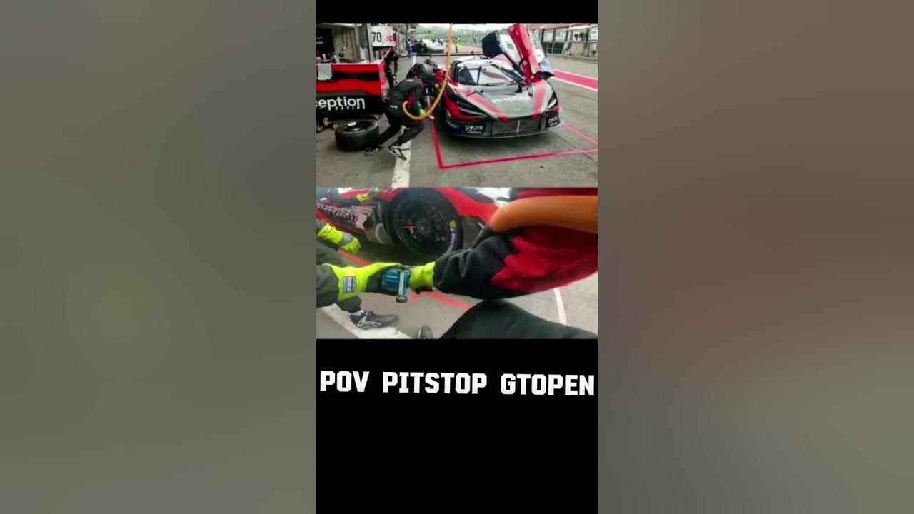 GTOPEN RACE PITSTOP MCLAREN 720
