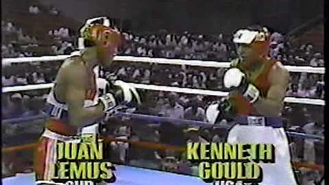 Kenny Gould Amateur Boxing Cuba Pan American Games...