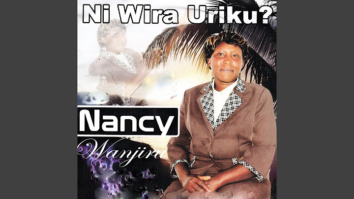 Ni Ma Gutiramakania