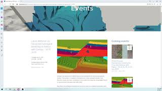 Intro to Open Webinar: 3D Structural Geological Modeling in Python with Gempy - Jul 15 2021