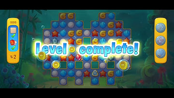 Fishdom gameplay level 1606
