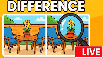 Find the Difference LIVE 🧠✨ | Only 1% Can Spot All!