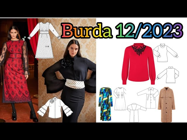 Burda 12/2023 Preview, First Look, Commentary