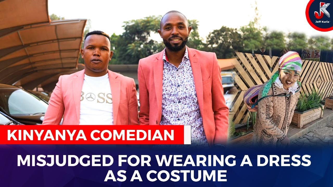 MISJUDGED FOR WEARING DRESS AS A COSTUME-MC KINYANYA