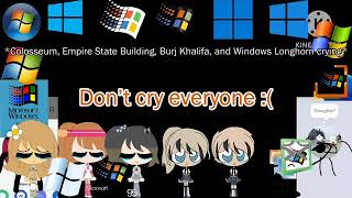 (LOUD) Colosseum Crying EARRAPE #18 (ft. Empire State Building, Burj Khalifa and Windows Longhorn