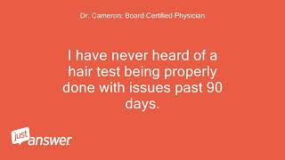I recently failed a hair follicle test for thc. It was done