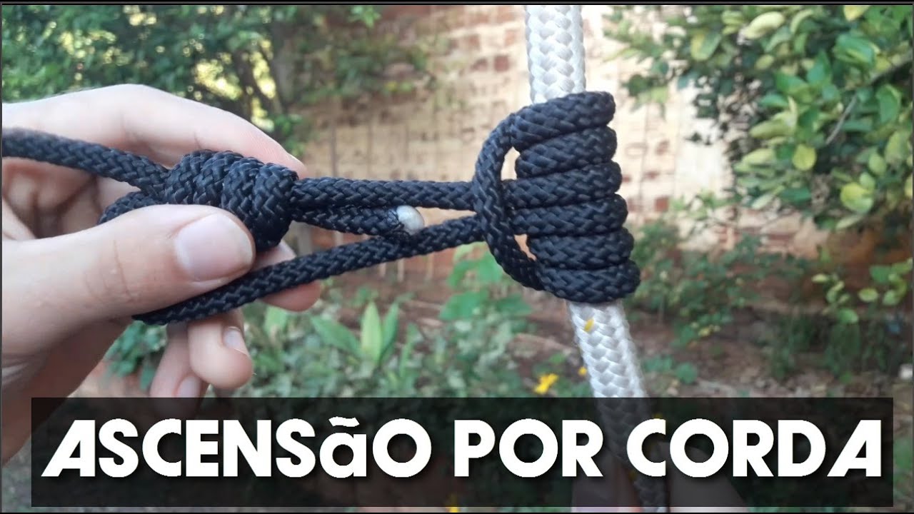 Ascensão Por Corda Utilizando Cordeletes - Rapel e Escalada