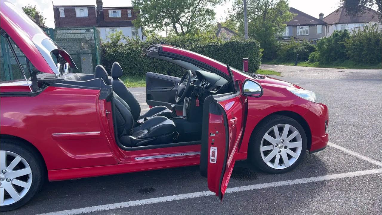 Peugeot 207 CC Red 