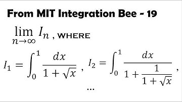 Hidden Fibonacci and Golden Ratio: MIT Integration Bee (19)