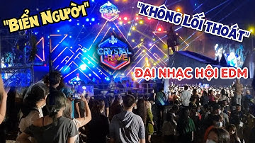 Vũng Tàu "VỠ TRẬN" đông đen biển người QUẨY CỰC MẠNH cùng Dj Đêm Đại Nhạc Hội EDM Crystal Rave
