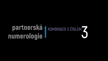 Jaké jsou charakteristika čísla tři?