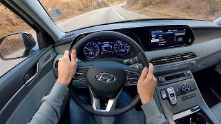 2021 Hyundai Palisade SEL AWD - POV Test Drive by Tedward (Binaural Audio) видео