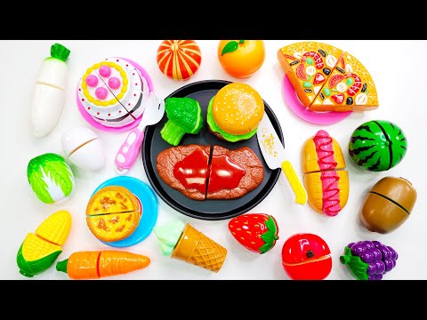 Chopping Veggies &amp;amp; Fruits 싹뚝싹뚝 야채 과일 음식 Learn English [유라]
