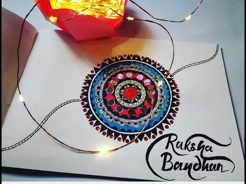 Rakhi Drawing for Kids: How to Draw Rakhi for Kids?