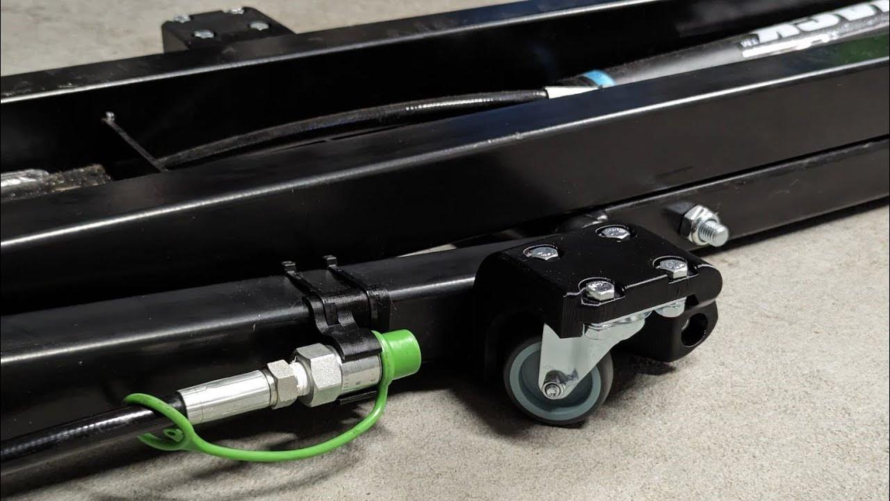 QuickJack GlideRide Caster System Assembly and Comparison YouTube