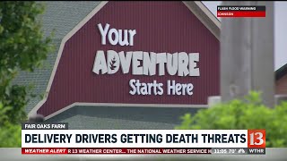 Fair Oaks delivery drivers getting death threats