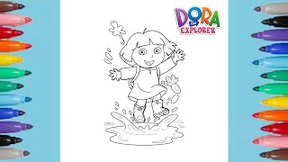 Dora Coloring Pages | Dora the Explorer ✨️