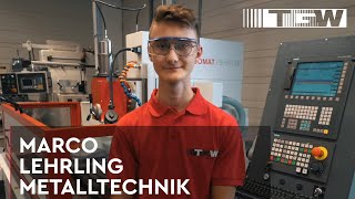 Metalltechniker Marco | Lehre bei TGW