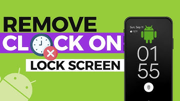 How To Remove The Clock On Lock Screen on Android