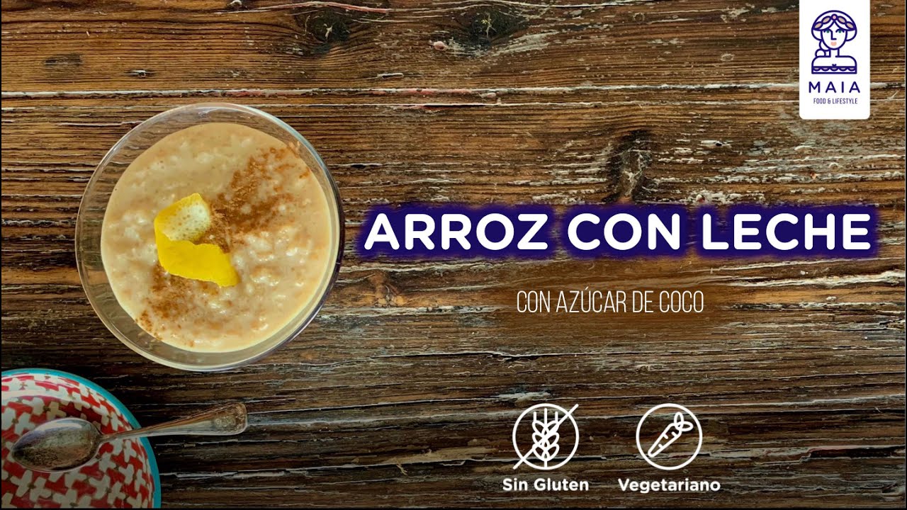 Receta de Arroz con leche con Azúcar de Coco - Paso a paso