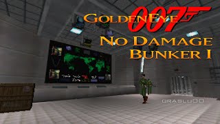 GoldenEye 007 N64 - Bunker I - 00 Agent - No Damage (UltraHDMI) Guide